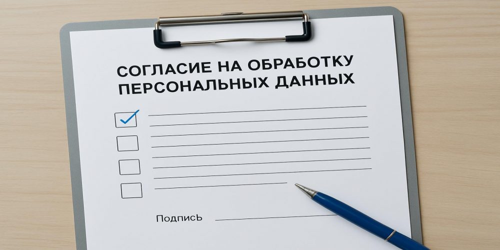 Согласие на обработку персональных данных для формы заявки